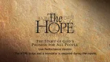 The HOPE title on textured parchment background, with a subtitle about God's promise.